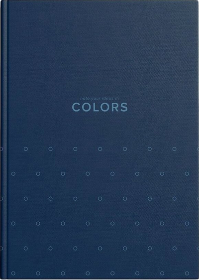 Fletore Top 2000 Colors A5, 96 fletë me katrorë, blu
