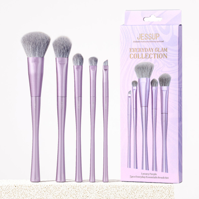 Set furcash make up Jessup T515 Luxury Purple Everyday Essentials, 5 copë, vjollcë