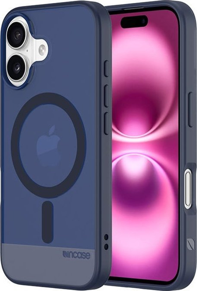 Mbrojtëse telefoni Incase Slim për iPhone 16, profil i hollë, blu