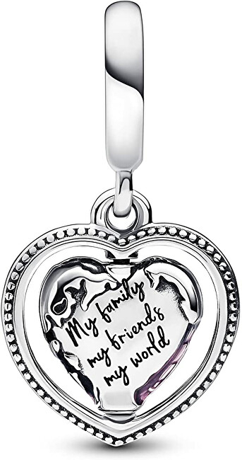 Pendant për byzylyk Pandora, i argjendtë/shumëngjyrëshe
