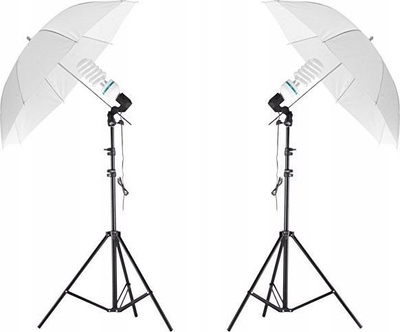 Set me ndriçues për studio Massa, 2x600W 5500K