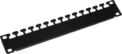 Aksesor rack Lanview RAO305BL, 19", 1U, i zi