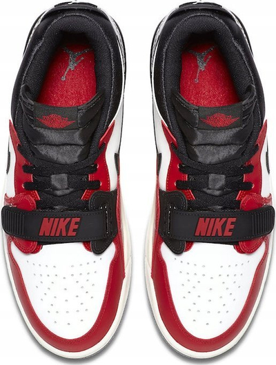 Atlete Nike Jordan Air Legacy 312 Low, për meshkuj, të bardha të zeza të kuqe