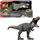 Figurë dinosauri Mattel Jurassic World Rebirth Super Colossal Tyrannosaurus Rex, 99 cm, nyje të lëvizshme, gri