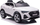 Makina elektrike për fëmijë Lean Toys Audi E-Tron QLS-6688, bateri 12V, telekomandë, e bardhë