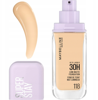 Fondatinë Debenhams Super Stay Lumi Matte, 30 orë, nuanca 118