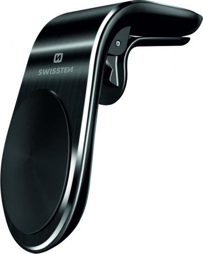 Mbajtëse magnetike për makinë Swissten S-Grip Easy Mount, për grilat e ajrit, e zezë