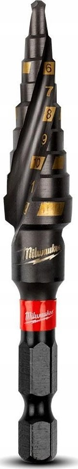 Freza shkallore Milwaukee Shockwave 48-89-9261, 4-12mm, TiAlN, metal PVC