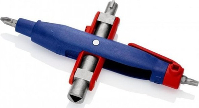 Çelës kabineti Knipex 00 11, pen style, multifunksional, i zi