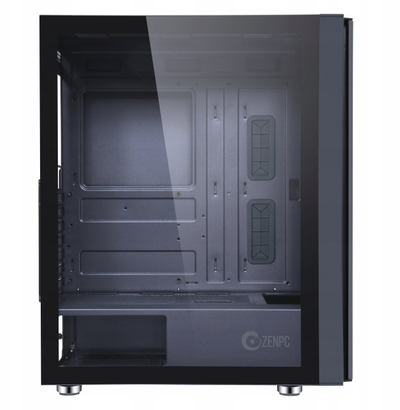 Kutia e kompjuterit ZENPC Z5 Mesh, mid tower, 4x 120mm PWM, e zezë