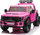 Makine elektrike per kalamaj RMZ Ford Super Duty, 12V, me telekomande per prindin, roze