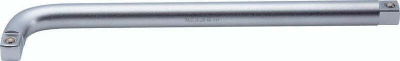 Dorezë L KO-KEN 4747, 1/2" square, 260mm, metalike argjendtë