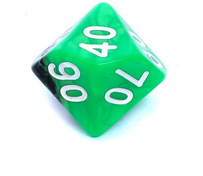 Set zaresh REBEL RPG, të gjelbërta/zeza