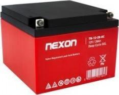 Bateri Nexon TM-12-28-GE, 12V, 28Ah GEL, e kuqe