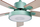 Ventilator tavani HOBBLE, me dritë, me pult, mint green