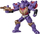 Figurë lodër Transformers Generations Legacy Core Skywarp, 8.5 cm, robot transformues, e zezë vjollcë