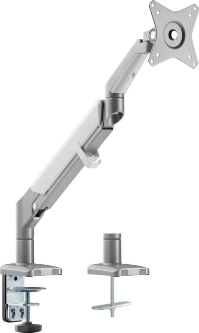 Држач за монитор Ergo Office ER-405G, 17"-32", монтирање на маса, сив