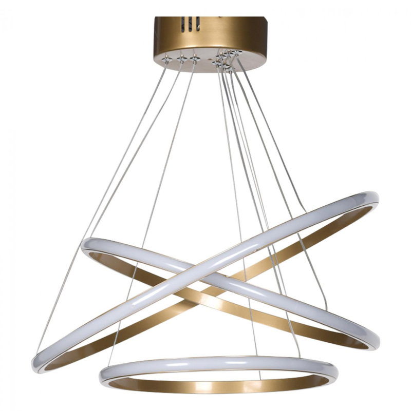 Llambë tavani LED e artë 35×28×55 cm (HM7511.02)