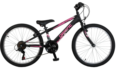Biciklete 24" Snake 21sp Black/fux