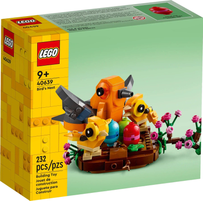 Set ndërtimi LEGO 40639 Fole Zogjsh, 232 copa, 9+ vjeç, shumëngjyrësh