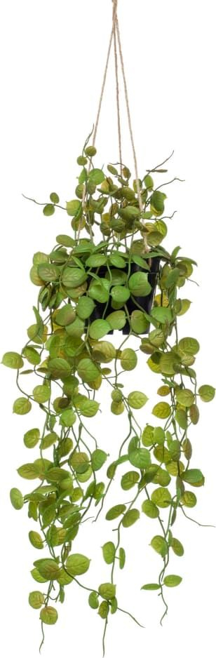 Bimë artificiale varëse VidaXL Ceropegia, 50 cm, në vazo, jeshile