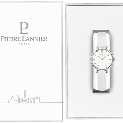 Orë për femra Pierre Lannier Nova 020K600, e bardhë