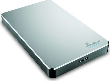 Надворешен тврд диск МедиаРејнџ MR997, 2TB, USB 3.0, сив