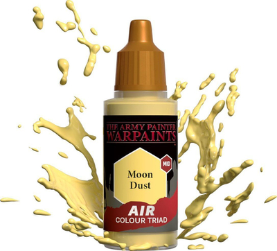 Bojë akrilike për aerograf Army Painter Warpaints Air Moon Dust, e verdhë