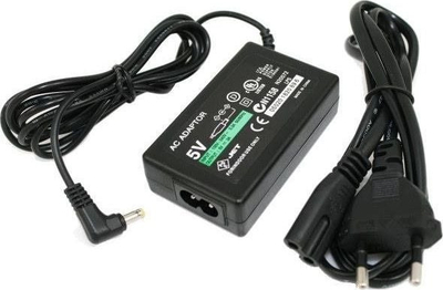 Karikues AC për Sony PSP, 5V 2A, kabllo 200cm, i zi