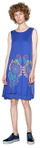 Fustan Desigual Erica 18SWVKAA 5202, i kaltër