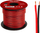 Kabllo altoparlantësh Blow 73-344, 2x1.00mm, 25m, zi kuqe