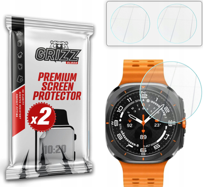 Xham mbrojtës GrizzGlass HybridGlass për Samsung Galaxy Watch Ultra, transparent