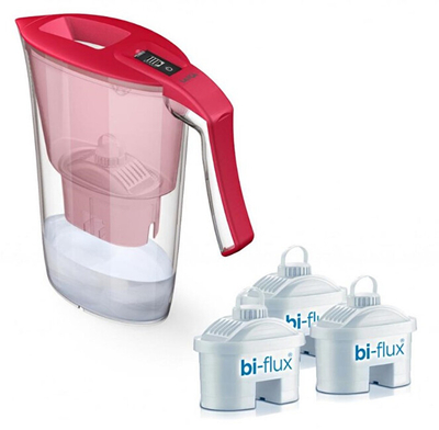 Set ibrik + 3 filtera të ujit Laica J9066A1