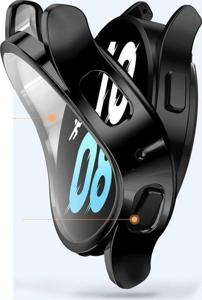 Kapak smartwatch Tech-Protect Defense360 për Samsung Galaxy Watch 6 40mm, xham i temperu, transparent