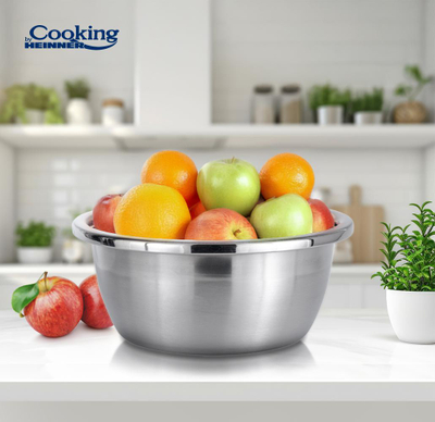 Tas kuzhine Heinner ARIA HR-FM-B20, çelik inox, 20cm, argjendtë