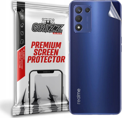 Mbrojtës i pasmë GrizzGlass për Realme 9 5G SE, film i butë, sipërfaqe satin, transparent