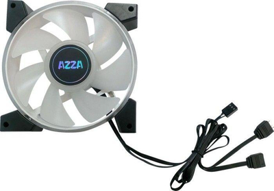 Ftohës Azza Hurricane II ARGB (FNAZ-12DRGB2-241), i zi