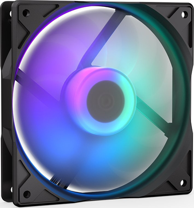Ventilator PC Endorfy Stratus 120 PWM ARGB, 120mm, i heshtur, me ndriçim ARGB