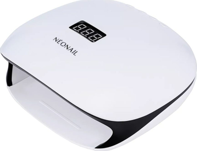 Lampë LED për thonj NEONAIL 36W, 48 LED, ekran dixhital, e bardhë