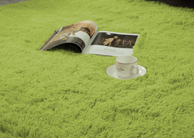 Tapet shaggy Thick Dense Soft Plush, 60x90 cm, grumbull i gjatë, gri