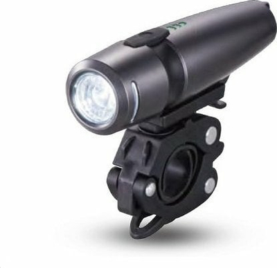 Предно ЛЕД светло за велосипед, 300lm, USB, IPX5, црно