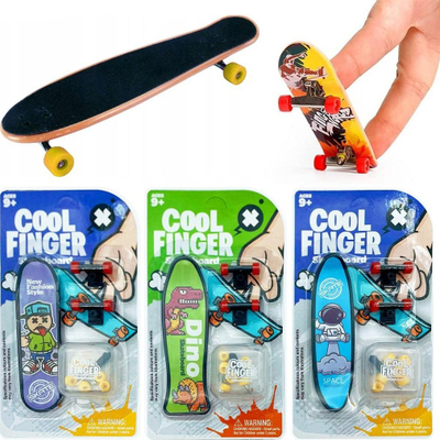 Играчка фингерборд Трифокс FINGER SKATEBOARD 1D, пластика, за деца 3+