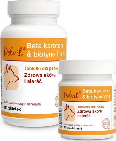 DOLFOS CANIS BETA-KAROTEN BIOT.FORTE MINI 90TABL. - 70978