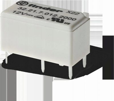 Rele Finder Subminiature Series 32, 1 CO 6A, 12V DC