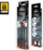 Set furçash modelizmi AMMO WARGAMING UNIVERSE Miniature Premium DIO DRYBRUSH, për pikturim të thatë, me shumë ngjyra