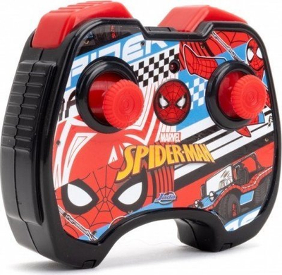 Makinë lodër me telekomandë Marvel Jada Spider-Man Buggy, 1/24, infrared, e kuqe blu
