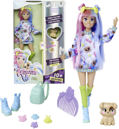 Figurinë lodër Kawaii Hi Mia, dizajn kawaii, shumëngjyrëshe