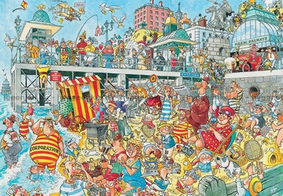 Puzzle Jumbo Wasgij Destiny Sands of Time 3, 1000 copa, shumëngjyrësh