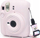 Këllëf silikoni LoveInstant për Fujifilm Instax Mini 12, pouch, rozë