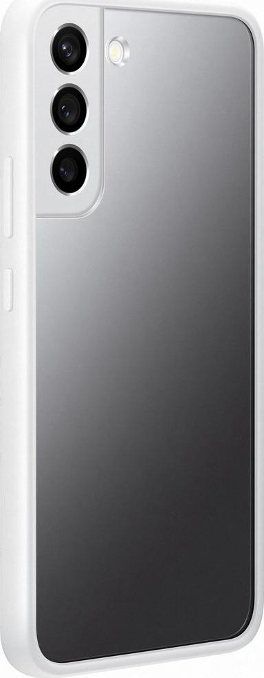 Kopertinë Samsung Galaxy S22+ Frame Cover, bumper mbrojtës, backplate që ndërrohet, e bardhë